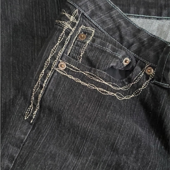 Kikit black decorated jeans size 14 - Picture 3 of 11